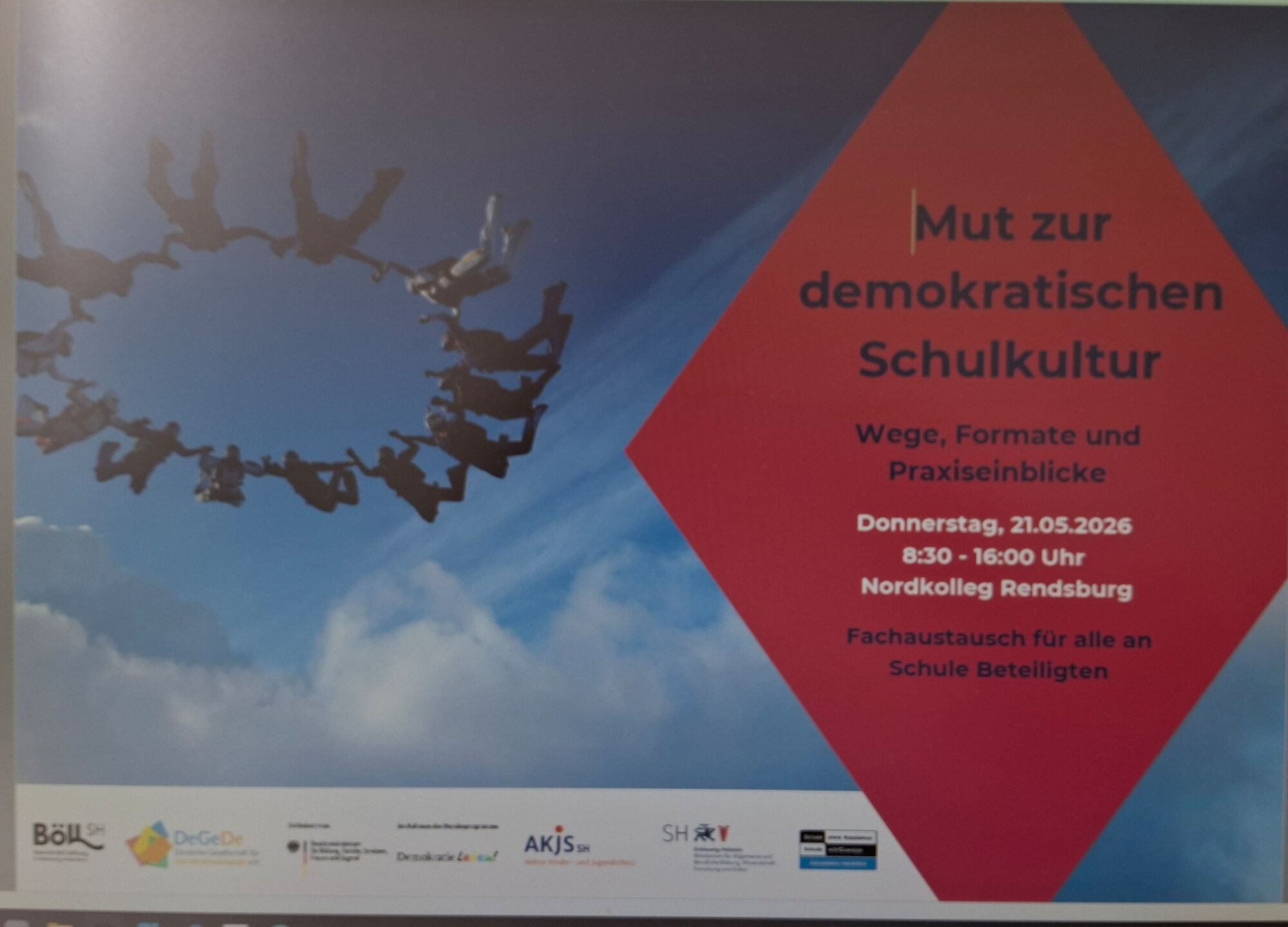 Fachaustausch - Mut zur demokratischen Schulkultur